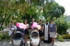 В Новооскольском городском округе новорожденным близнецам подарили коляски